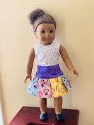 Pixie Faire Petal Skirt 18 Doll Clothes Pattern Review