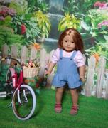 Pixie Faire Time Traveler Vintage Blouse & Playsuit Skirt Bundle 18 Doll Clothes Pattern Review
