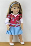 Little Miss Muffett Miss Junior High Doll Clothes Pattern 18 inch ...