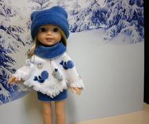 Pixie Faire 60s Poncho & Hat 14-14.5 Doll Clothes Pattern Review