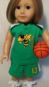 Pixie Faire Shootin' Hoops Basketball Uniform 18 Doll Clothes Pattern Review