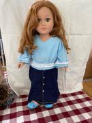 Pixie Faire Eclectic Closet Flounce Blouse & Skirt 18 Doll Clothes Pattern Review