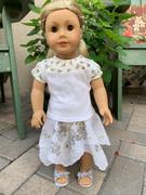 Pixie Faire Handkerchief Skirt 18 Doll Clothes Review