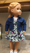 Pixie Faire Denim Jacket 18 Doll Clothes Pattern Review