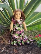 Pixie Faire Aloha Holoku Dress 18 Doll Clothes Pattern Review