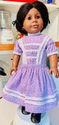Pixie Faire 1864 School Dress 18 Doll Clothes Pattern Review