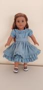 Pixie Faire 1850's Summer in Blue Dress 18 Doll Clothes Pattern Review
