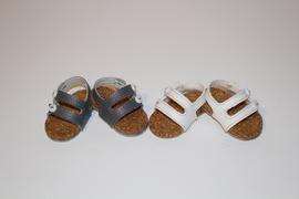 Pixie Faire Buttonstocks Sandals 14.5 Doll Shoe Pattern Review