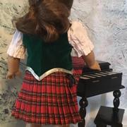 Pixie Faire Girl's Highland Dance Jacket, Vest and Dickey 18 Doll Clothes Pattern Review