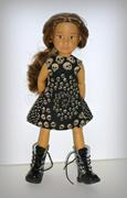 Pixie Faire Polka Dot Party Dress Pattern for Kruselings Dolls Review