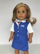 Pixie Faire Welcome Aboard! Flight Attendant Uniform 18 Doll Clothes Pattern Review