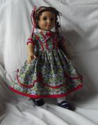Pixie Faire 1850's Girls Dress 18 Doll Clothes Pattern Review