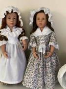 Pixie Faire Colonial Day Dress 18 Doll Clothes Pattern Review