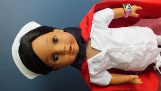 Pixie Faire Nurse Candy - On Call 18 Doll Clothes Pattern Review