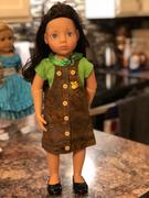 Pixie Faire Faux Button Front Jumper for 18” Journey Girls and 19” Gotz Dolls Review