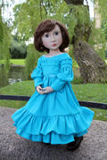 Pixie Faire Gigot Sleeve Dress for AGAT Dolls Review