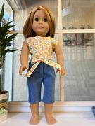 Pixie Faire Retro Wrap Top 18 Doll Clothes Review