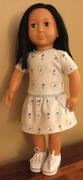 Pixie Faire Drop Waist Pocket Tee Dress 18 Doll Clothes Pattern Review