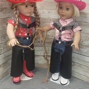 Pixie Faire Rodeo Cowgirl 18 Doll Clothes Pattern Review