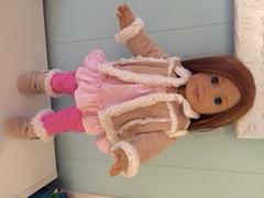 Pixie Faire Chilly Day Sherpa Coat And Boots 18 Doll Clothes Pattern Review