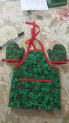 Pixie Faire Holiday Baker Apron and Oven Mitts 18' Doll Clothes Review