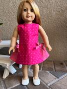 Pixie Faire Polka Dot Party Dress 18 Doll Clothes Review