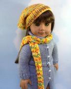 Pixie Faire Richelle's Maxi Coat & Scarf 18 Doll Knitting Pattern Review