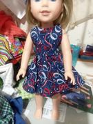 Pixie Faire Summer Twirl Dress 14.5 Doll Clothes Pattern Review