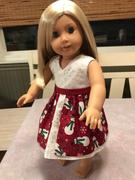 Pixie Faire Playful Party Dress 18 Doll Clothes Pattern Review