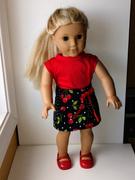 Pixie Faire Classic Wrap Skirt 18 Doll Clothes Pattern Review
