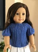 Pixie Faire Cables and Lace Dress 18 Doll Knitting Pattern Review