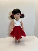 Pixie Faire Handkerchief Skirt 14-15 Doll Clothes Review