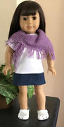 Pixie Faire Waverley Fringe Scarf 18 Doll Clothes Knitting Pattern Review