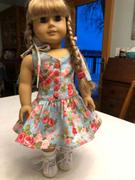 Pixie Faire Seal Beach Sundress 18 Doll Clothes Pattern Review