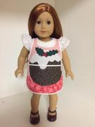Pixie Faire Criss Cross Christmas Apron 18 Doll Accessories Pattern Review