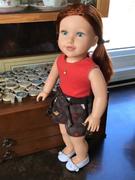 Pixie Faire Drawstring Shorts 18 Doll Clothes Pattern Review