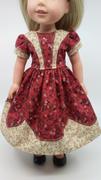 Pixie Faire 1850's Girls Dress 14.5 Doll Clothes Pattern Review