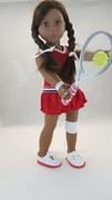 Pixie Faire Serve It Up! Tennis Dress 18 Doll Clothes Pattern Review