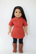 Pixie Faire Coronado Shirtdress and Top 18 Doll Clothes Pattern Review
