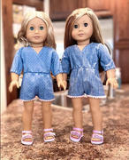 Pixie Faire Wrap Romper 18 Doll Clothes Pattern Review