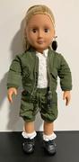 Pixie Faire Avila Aviator Jacket 18 Doll Clothes Pattern Review
