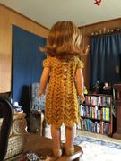 aleksandrajones Sweater Dress 14.5 Doll Clothes Crochet Pattern Review