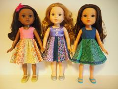 Pixie Faire Dora Dress 14-15 Doll Clothes Pattern Review
