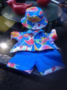 Pixie Faire Alana - Hawaiian-Style Shirt, Shorts and Hat 15 Baby Doll Clothes Review