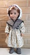Pixie Faire 1800s Simple Stitches Heart Warmer & Snood 18 Doll Accessory Pattern Review