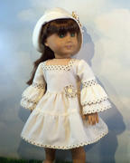 Pixie Faire Camellia Dress 18 Doll Clothes Pattern Review