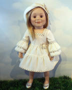 Pixie Faire Camellia Dress 18 Doll Clothes Pattern Review