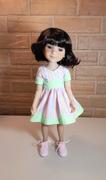 Pixie Faire Trendy Triangles: Summer Dress 14-15 Doll Clothes Pattern Review