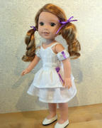 Pixie Faire Rosa Dress 14.5 Doll Clothes Pattern Review