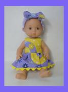 Pixie Faire Summer Rays Dress Pattern For 8 Baby Dolls Review